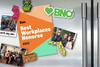 BNO photo montage for Inc's Best Workplaces